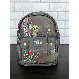 Disney x WondaPop Villains 11" Mini Backpack Cruella De Vil NWT